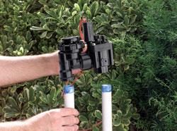 a new pump system being assembled